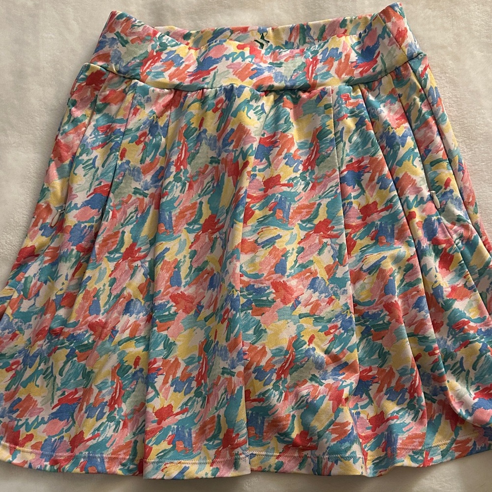 Tuckernuck Multicolor A-Line Skirt